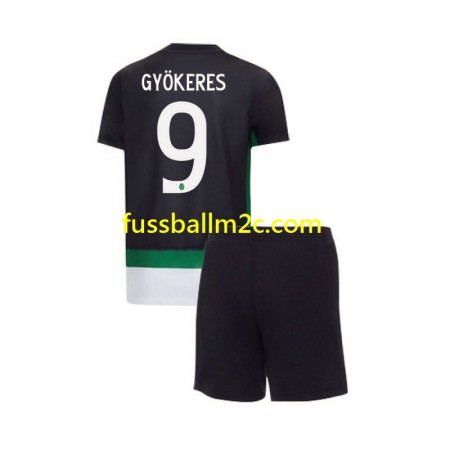 Fußballtrikots Sporting Lissabon Gyokeres 9 Kinder Heim Trikotsatz 2024-2025 Fußballtrikots Sporting Lissabon Gyokeres 9 Kinder Heim Trikotsatz 2024-2025